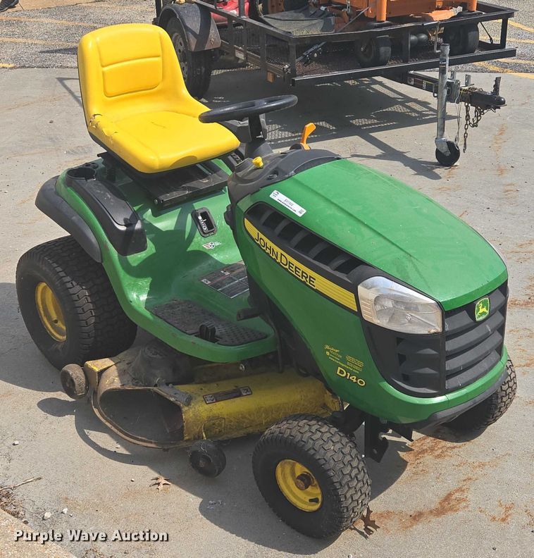 image for item EV1502 2015 John Deere D140 lawn mower
