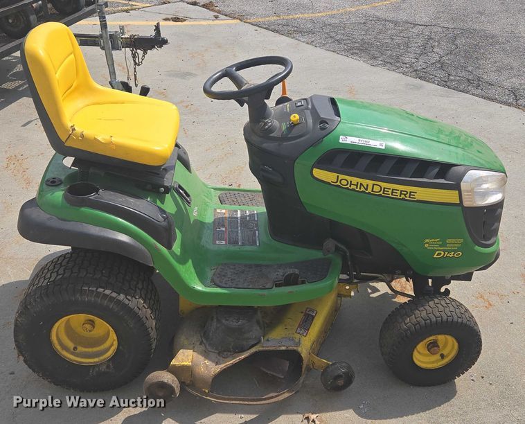 image for item EV1502 2015 John Deere D140 lawn mower