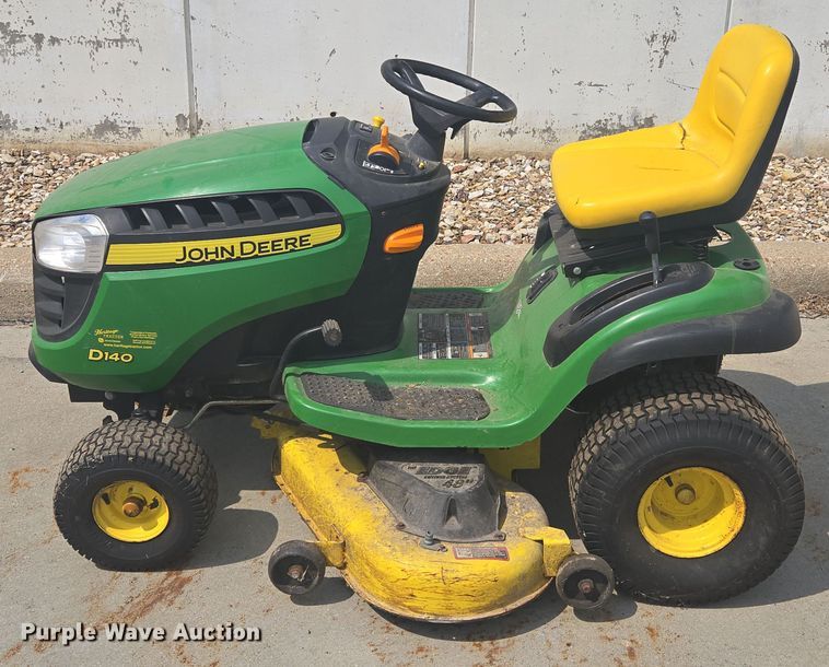 image for item EV1502 2015 John Deere D140 lawn mower