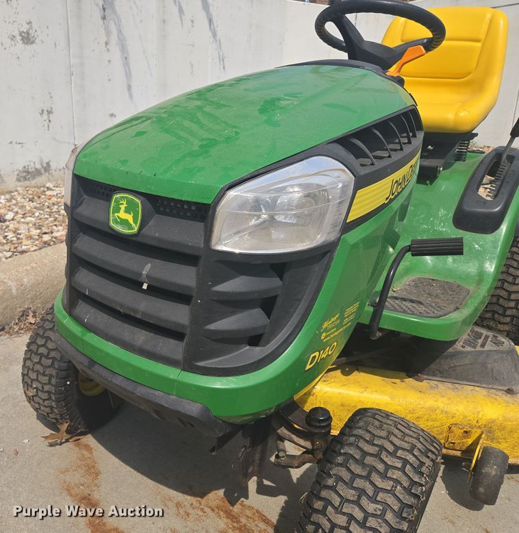 image for item EV1502 2015 John Deere D140 lawn mower