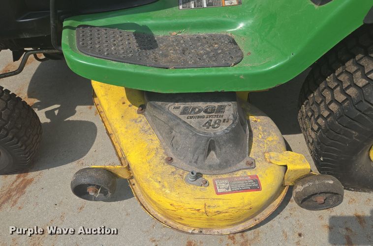 image for item EV1502 2015 John Deere D140 lawn mower