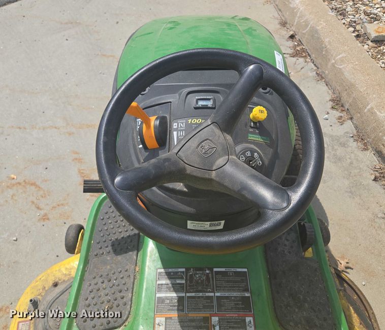 image for item EV1502 2015 John Deere D140 lawn mower