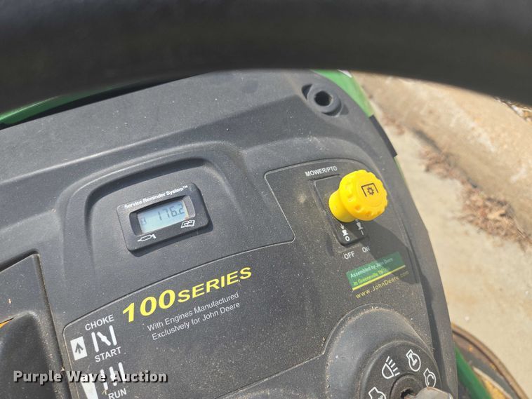 image for item EV1502 2015 John Deere D140 lawn mower