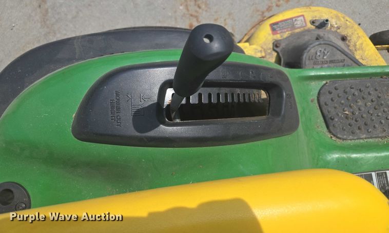 image for item EV1502 2015 John Deere D140 lawn mower