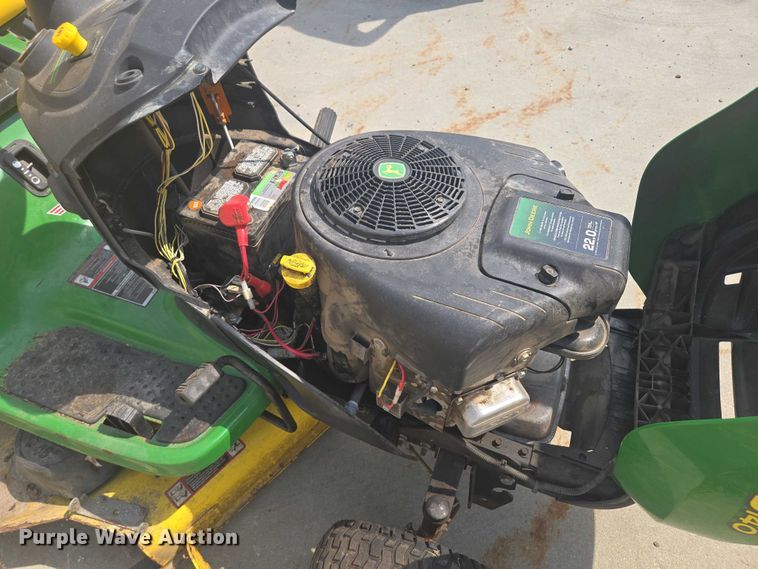 image for item EV1502 2015 John Deere D140 lawn mower