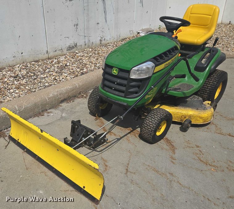 image for item EV1502 2015 John Deere D140 lawn mower