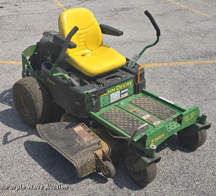 image for item EV1503 2018 John Deere Z345R ZTR lawn mower