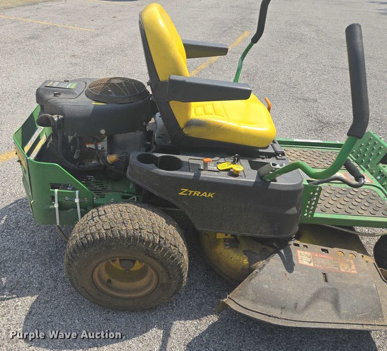 image for item EV1503 2018 John Deere Z345R ZTR lawn mower