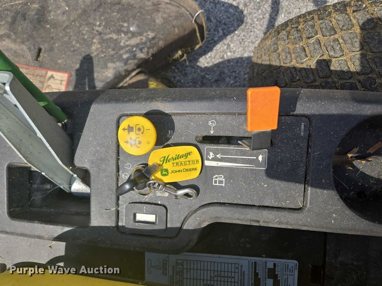 image for item EV1503 2018 John Deere Z345R ZTR lawn mower