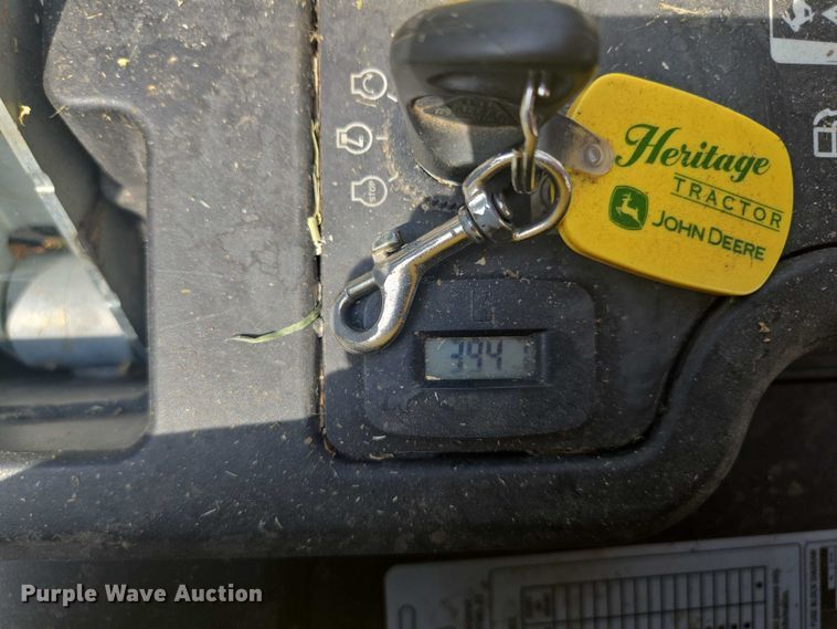 image for item EV1503 2018 John Deere Z345R ZTR lawn mower