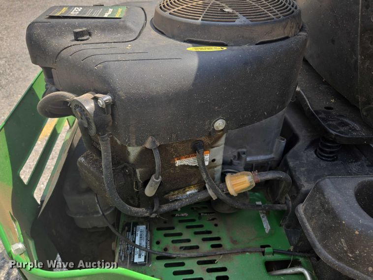 image for item EV1503 2018 John Deere Z345R ZTR lawn mower