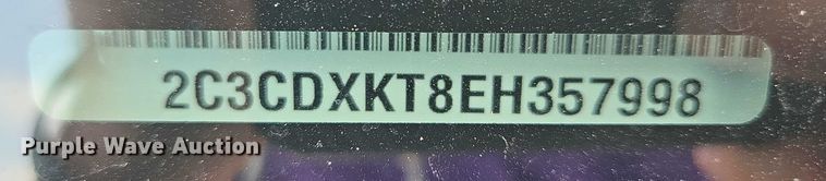 image for item EV1512 2014 Dodge Charger Police 