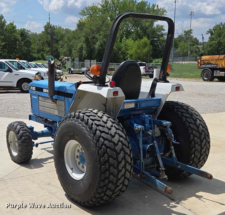 image for item EV1535 1996 New Holland 2120 MFWD tractor