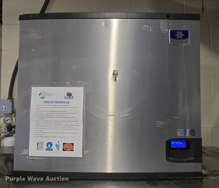 image for item EV1544 Manitowoc ID0906W-261 ice machine