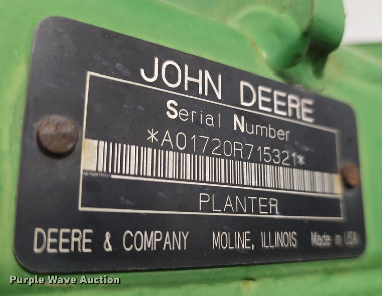 image for item DR3975 John Deere 1720 Max Emerge XP no-till planter