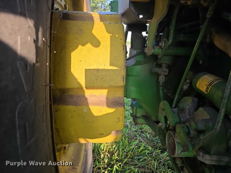 image for item DR3980 1990 John Deere 4755 MFWD tractor