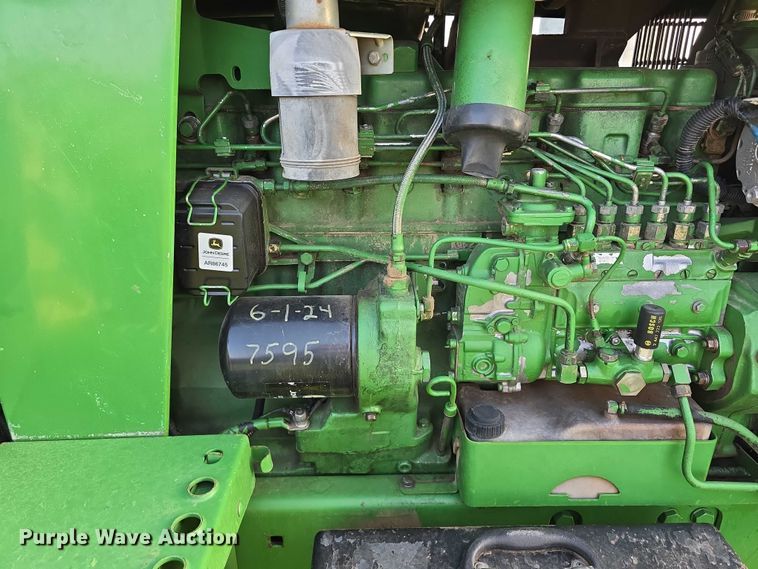 image for item DR3980 1990 John Deere 4755 MFWD tractor