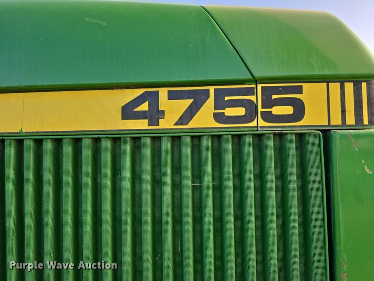 image for item DR3980 1990 John Deere 4755 MFWD tractor