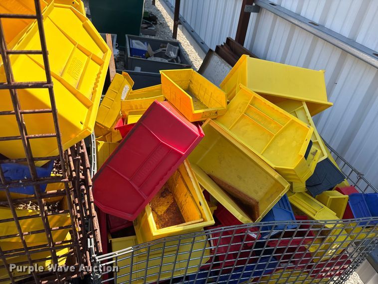 image for item DT3332 (4) pallets of hardware storage containers