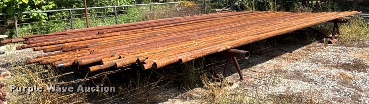 image for item DT3345 Approximately 84 pieces of oilfield pipe