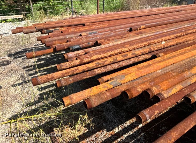 image for item DT3345 Approximately 84 pieces of oilfield pipe