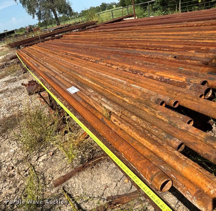 image for item DT3345 Approximately 84 pieces of oilfield pipe