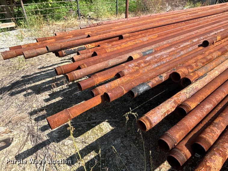 image for item DT3345 Approximately 84 pieces of oilfield pipe