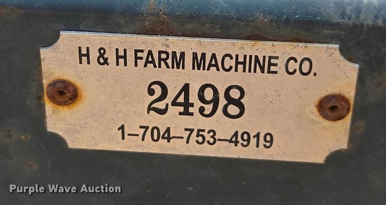 image for item DU2505 H&H farm machine Co nurse tank trailer