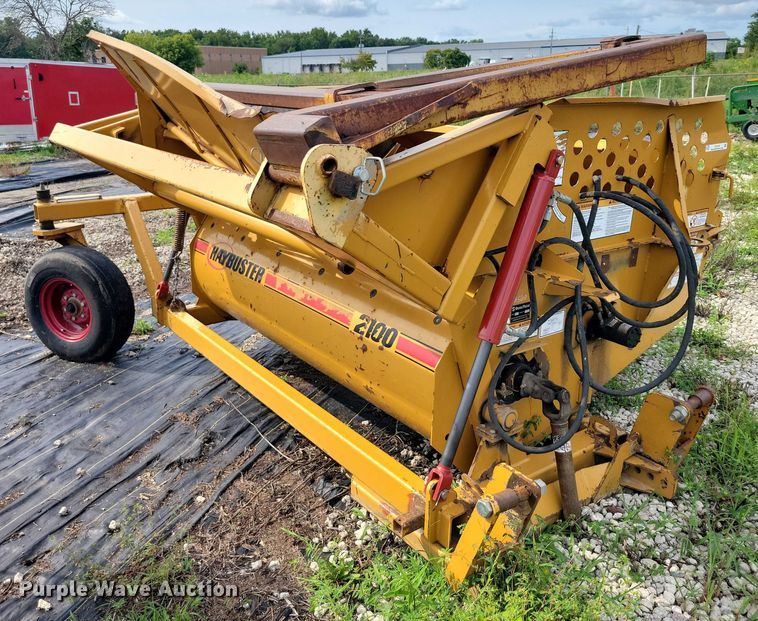 image for item DX7224 Haybuster 2100 bale processor