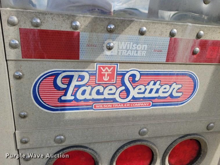 image for item DX7438 2014 Wilson Pacesetter grain trailer