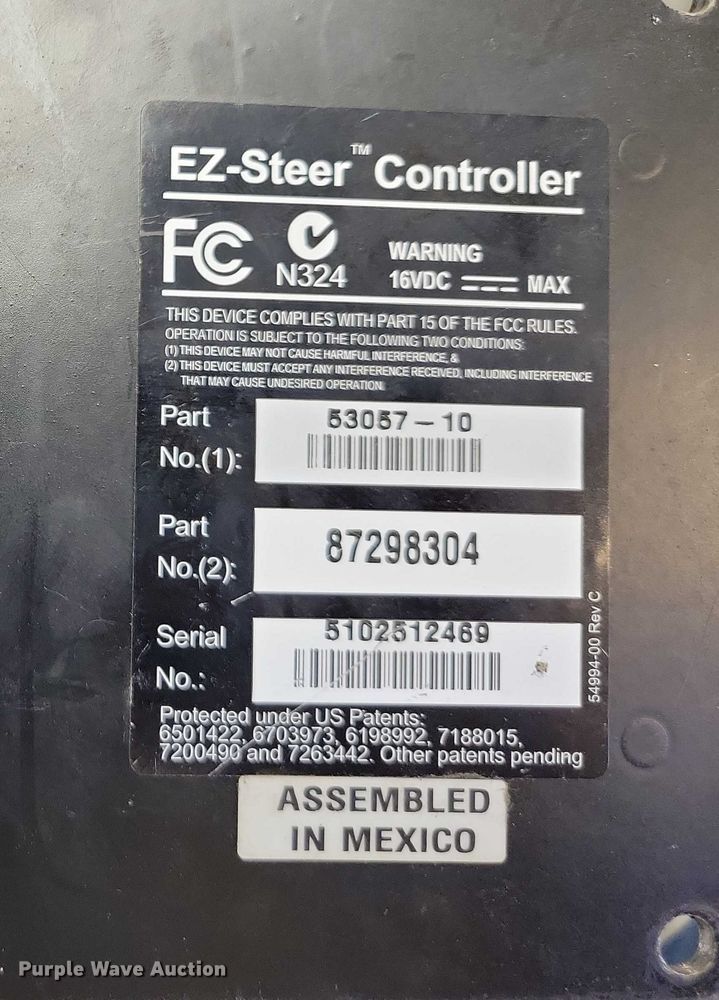 image for item DX7447 Trimble Ez-steer GPS