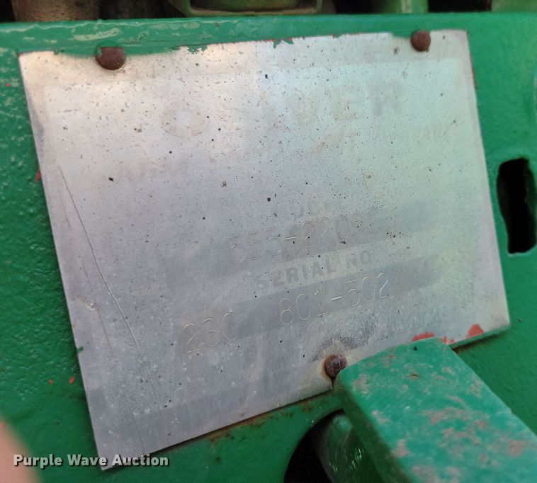 image for item DX7450 Oliver 1555 tractor