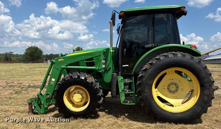 image for item DY0927 2011 John Deere 6115D MFWD tractor