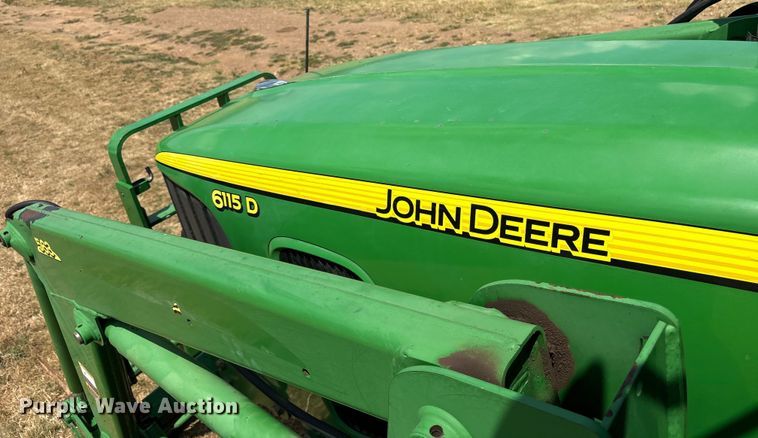 image for item DY0927 2011 John Deere 6115D MFWD tractor