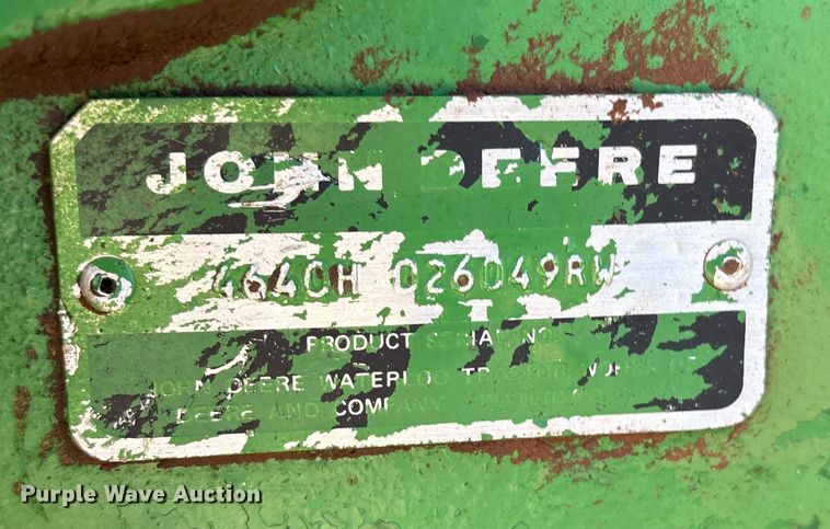 image for item DY0932 John Deere 4640 tractor