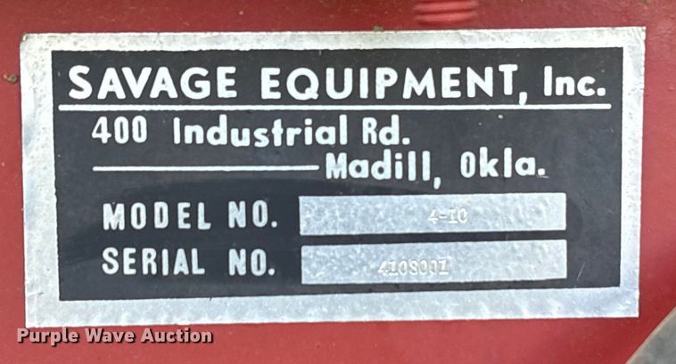 image for item DY0942 Savage 4-10 pecan separator