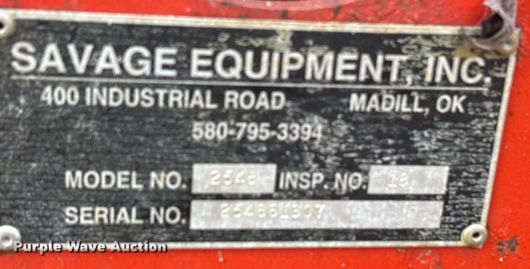 image for item DY0943 Savage 2548 pecan tree shaker