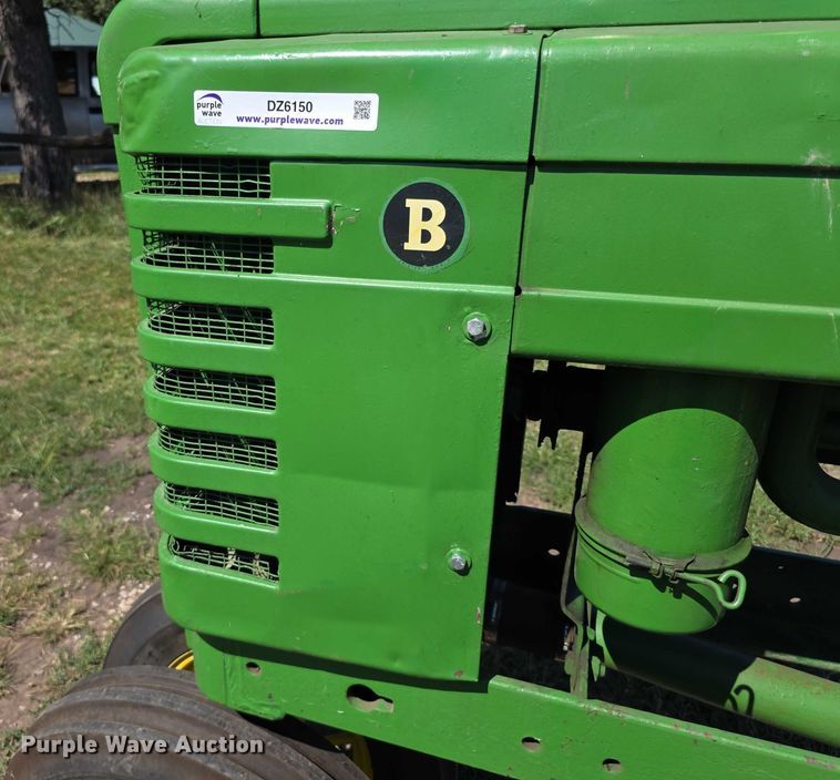 image for item DZ6150 John Deere  B tractor