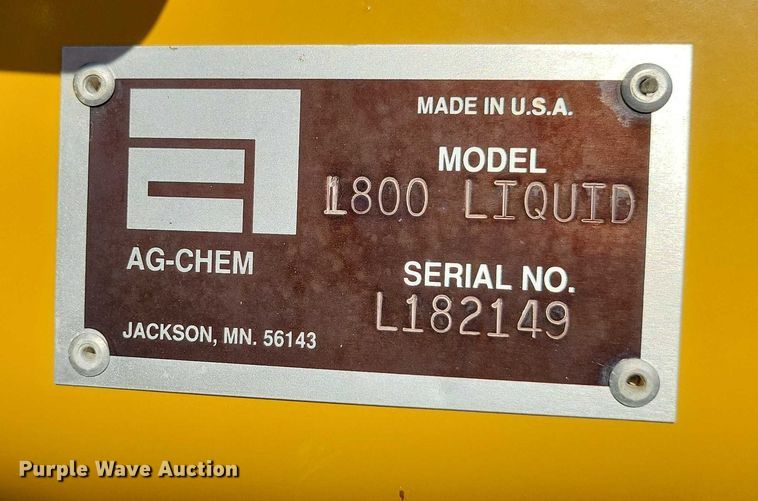 image for item EA2518 2005 TerraGator 6103 sprayer