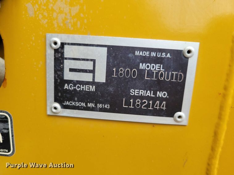 image for item EA2521 2005 TerraGator 6103 sprayer