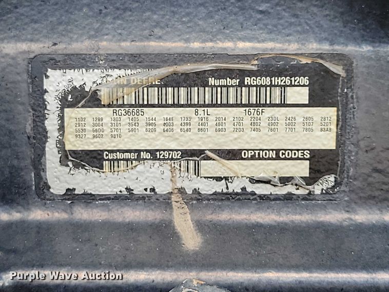 image for item EA2521 2005 TerraGator 6103 sprayer