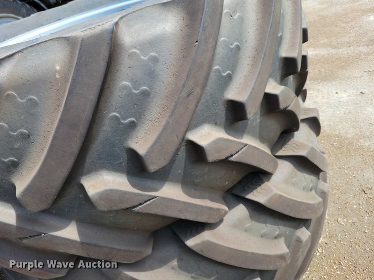 image for item EA2524 (4) 650/65R38 Agri max tires and wheels