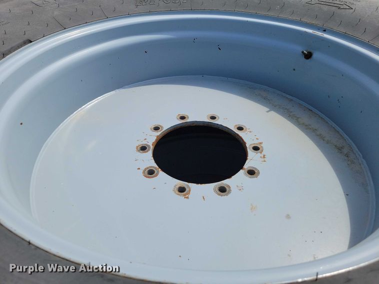 image for item EA2524 (4) 650/65R38 Agri max tires and wheels