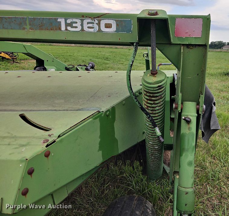 image for item EB8237 John Deere 1360 windrower