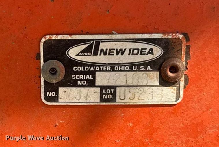 image for item ED1486 New Idea 708 forage harvester