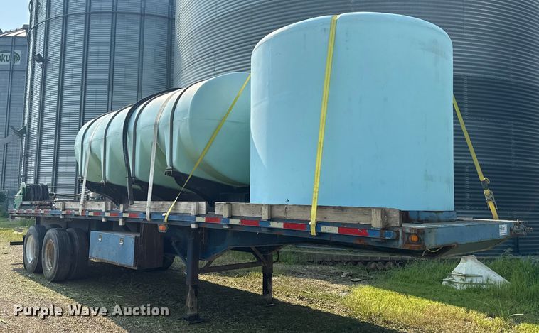 image for item ED4410 2000 TRAILERS flatbed trailer