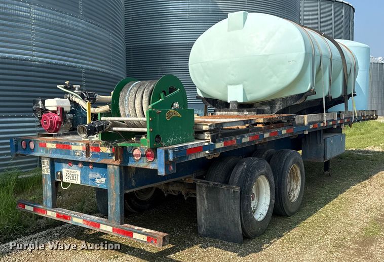 image for item ED4410 2000 TRAILERS flatbed trailer