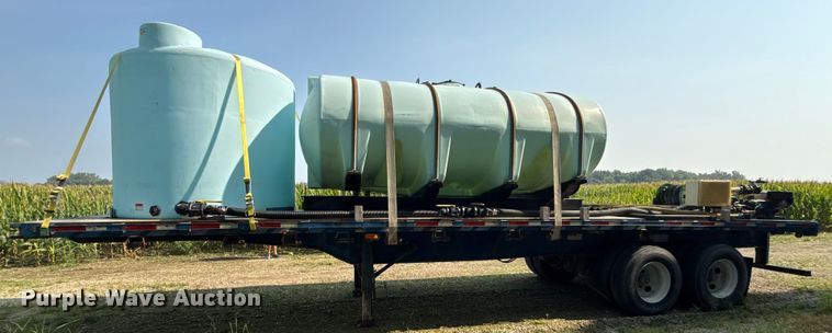 image for item ED4410 2000 TRAILERS flatbed trailer