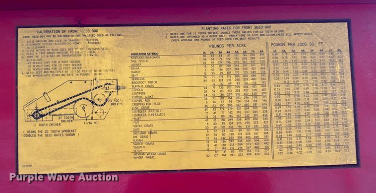 image for item EF2154 Brillion Turf maker SL-210 seeder