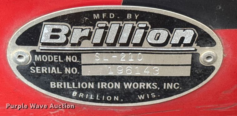 image for item EF2154 Brillion Turf maker SL-210 seeder